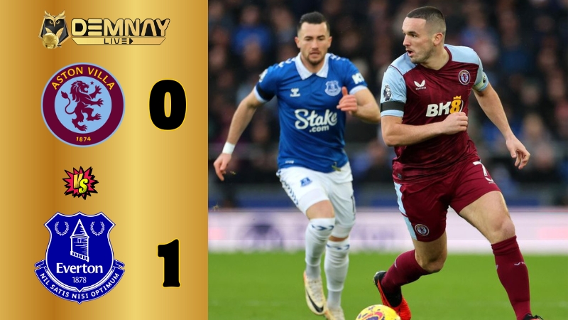 Aston Villa hụt hơi bám đuổi đội đầu bảng Arsenal