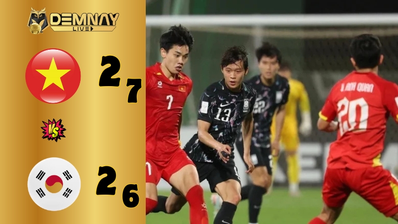 Vietnam U23 vs South Korea U23