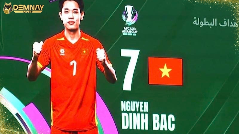 Đình Bắc giành giải Vua Phá Lưới U23 châu Á