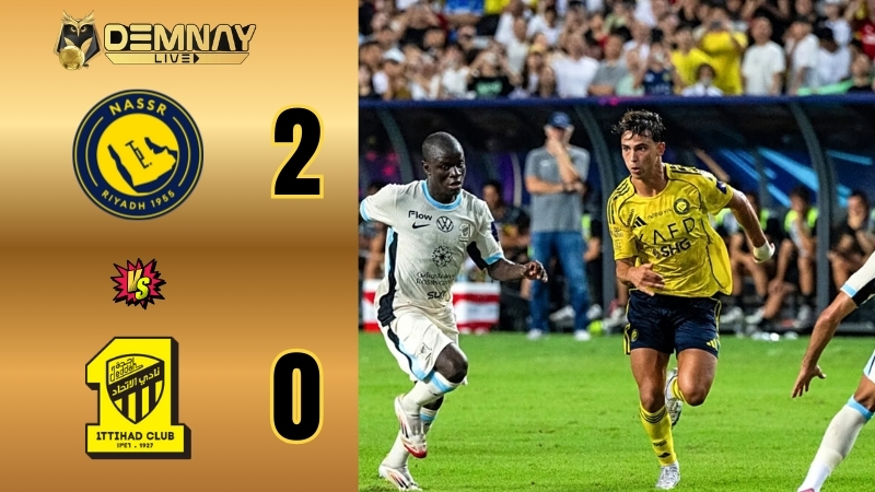 Không Ronaldo, Al Nassr vẫn đánh bại Al Ittihad