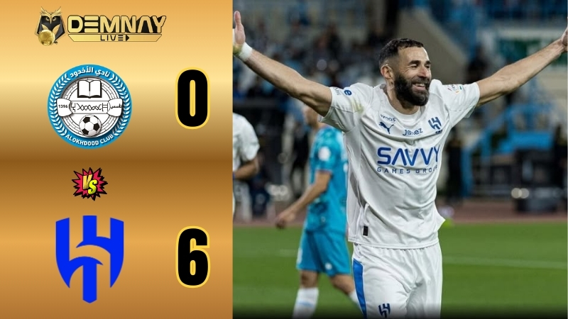 Al Hilal huỷ diệt Al Akhdoud 6 bàn không gỡ