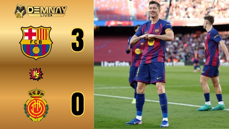 Barcelona đè bẹp Mallorca