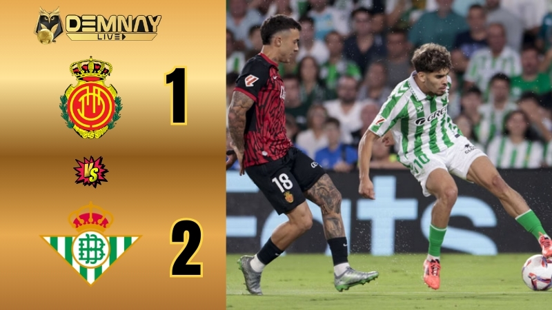 Real Betis đánh bại Mallorca