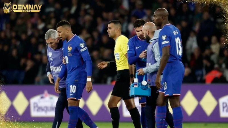 Mbappe nguy cơ tái phát chấn thương