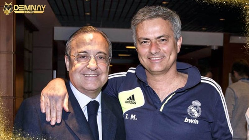 “Bố già” Perez muốn tái hợp Mourinho