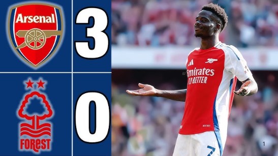 HLV Arteta giúp Arsenal đánh bại Nottingham Forest