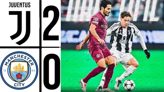 Thua Juventus tại Champion League, Man City tiếp tục chìm trong khủng hoảng