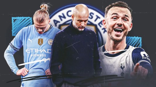 Man City thua trận thứ 5 liên tiếp dưới thời Guardiola