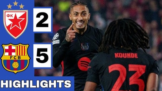 Barcelona hủy diệt Belgrade khiến cả cả châu Âu khiếp sợ