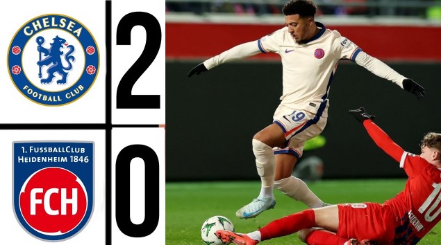 Chelsea đánh bại Heidenheim