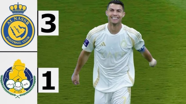 Ronaldo rực sáng, Al Nassr đánh bại Al Gharafa tại cúp C1 châu Á