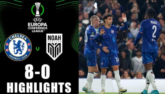 Hủy diệt Noah 8 bàn, Chelsea là ứng cử viên số 1 cho chức vô địch Europa Conference League