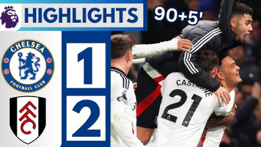 Thua ngược Fulham, Chelsea ngày càng tụt hậu