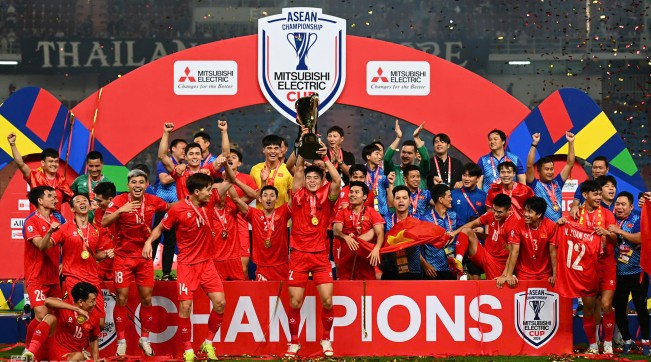 Việt Nam đánh bại Thái Lan, lên ngôi vô địch Asean Cup 2025