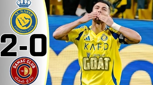 Ronaldo Al Nassr đánh bại Damac 