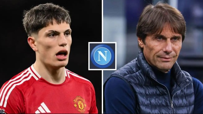 HLV Conte thúc giục Napoli chiêu mộ Garnacho của MU