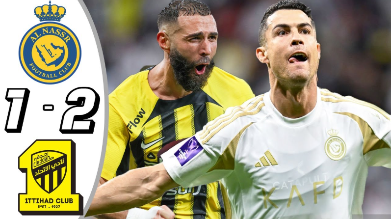 Ronaldo ghi bàn, Al Nassr vẫn bị Al Ittihad của Benzema đánh bại