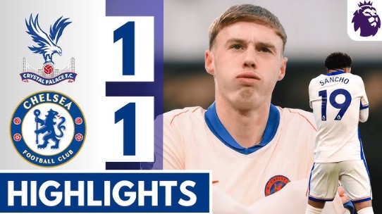 Chelsea lại bị cầm hòa trên sân của Crystal Palace