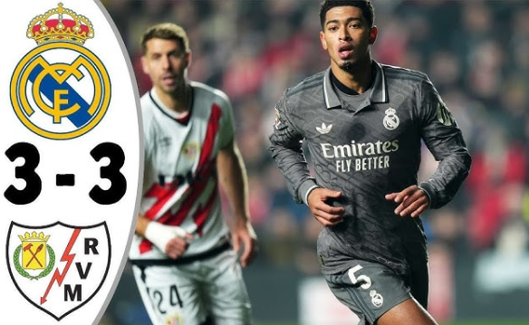 Real Madrid sảy chân trên sân của Rayo Vallecano